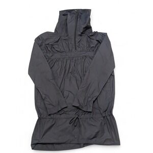 Adidas Stella McCartney Women's XS Gray‎ Hooded Windbreaker Jacket Full Zip